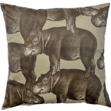 Hippo Beige sammet 48x48