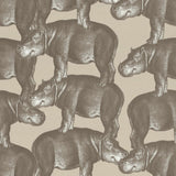 Wallpaper sample | Hippo beige