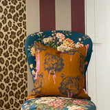 Coco tiger mustard color | Cushion cover