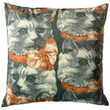 Cushion cover Crazy Cat Lady 48x48cm Velvet