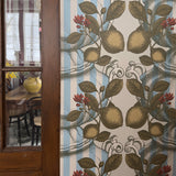 Tapet Limoncello Beige/blue stripes